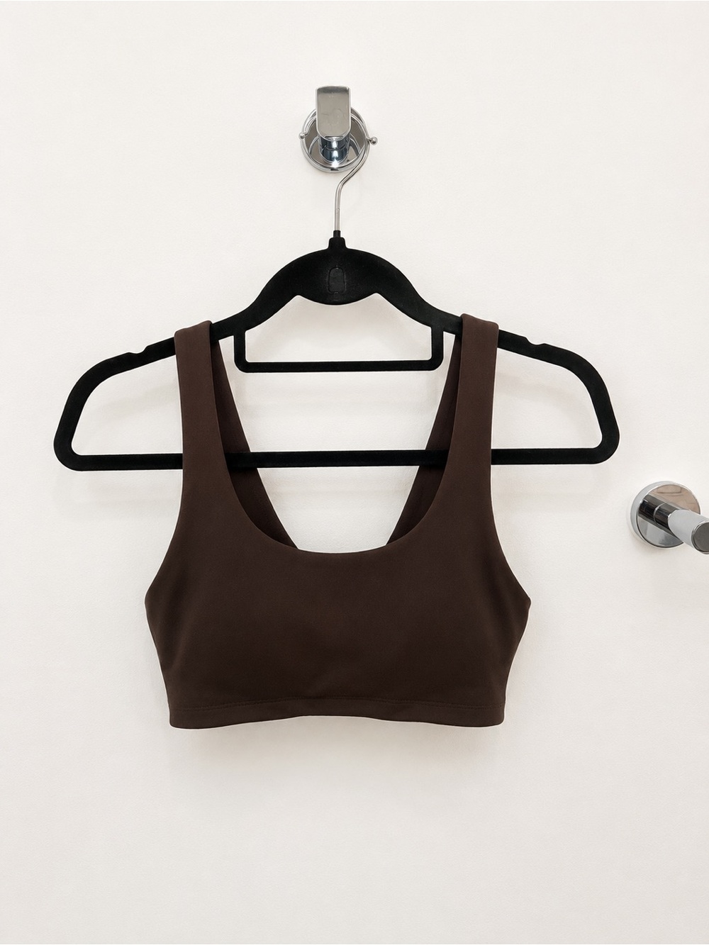 aerie Scoop Neck Bralette - Chocolate Brown